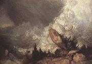 Joseph Mallord William Turner Avalanche in the Grisons (mk10) oil painting